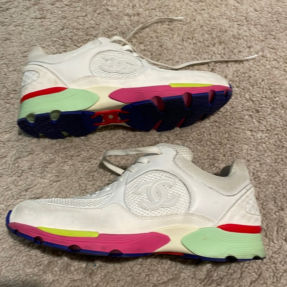 Chanel tennis sneakers
